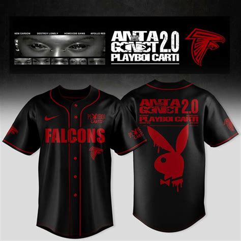 Atlanta Falcons X Playboi Carti Announces 2025 Tour Jersey Atlanta ...