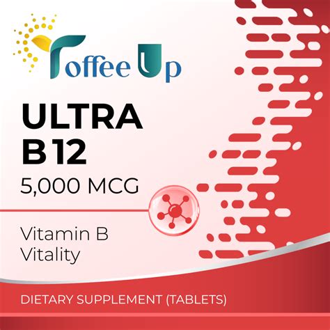 ULTRA B 12 5,000 MCG - Dietary Supplement Manufacturer - Private Labeling of Vitamins and ...