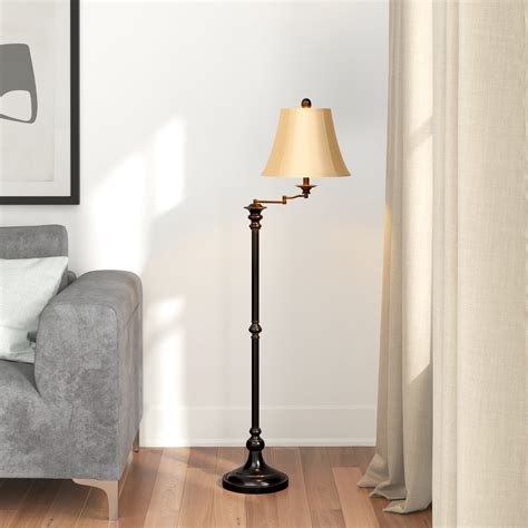 Lark Manor™ Annarae 62" Swing Arm Floor Lamp & Reviews - Wayfair Canada