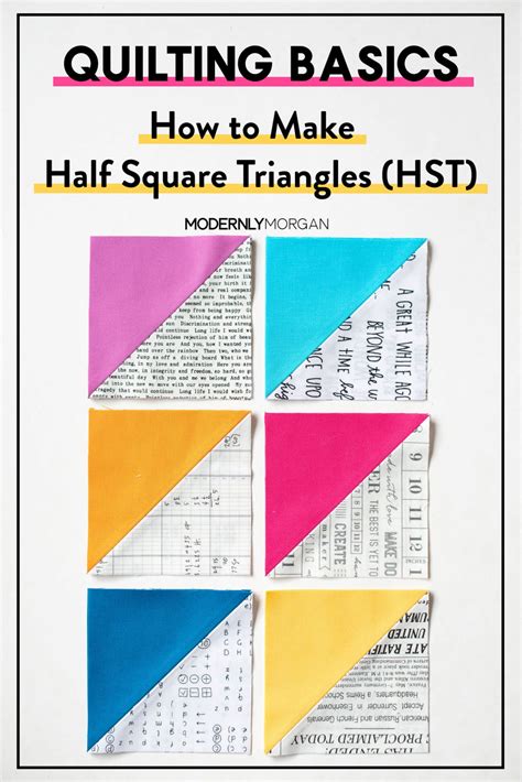 Image result for Half Square Triangle Tutorial