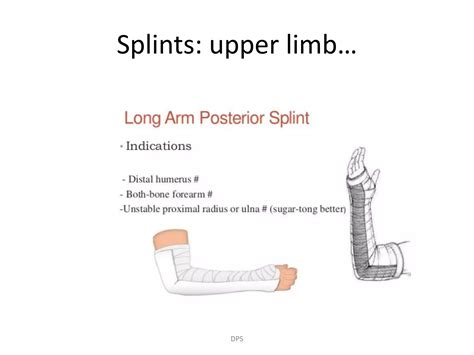 Principles of splints and casts in orthopaedics by Dr. D. P. Swami | PPTX