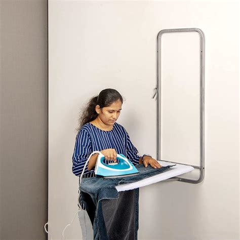 Canis Foldable Wall Mounted Ironing Board With Ironing Stand ...