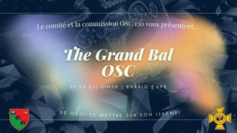 🎭 Grand Bal OSC CXXX 🎭, Place de la Chapelle 6 - 1000 Bruxelles ...