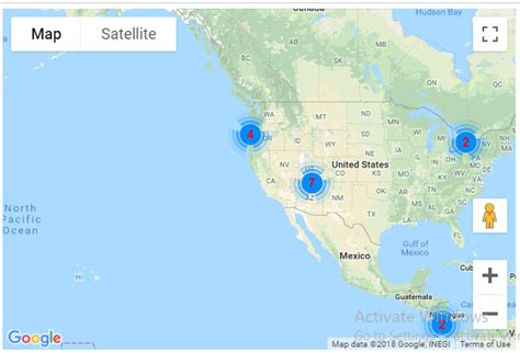 Image result for JavaScript Map Clusterer