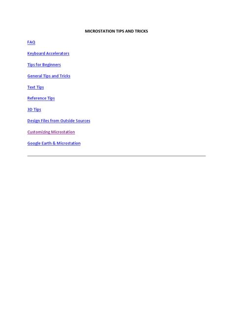 MicroStation Tips 的图像结果