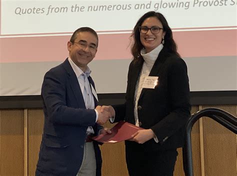 Vega Receives Academic Affairs Staff Award : School of Public Health ...