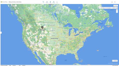 Billings Montana Map - United States