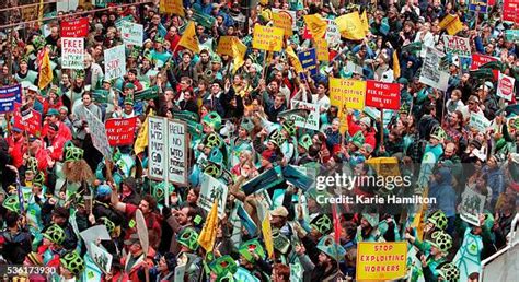 Protest Against WTO 的图像结果