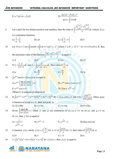 Image result for Advanced Calculus Questions