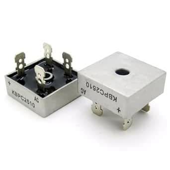 KBPC2510 Bridge Rectifier 25A 1000V - KBPC 2510 Silicon Single-Phase ...