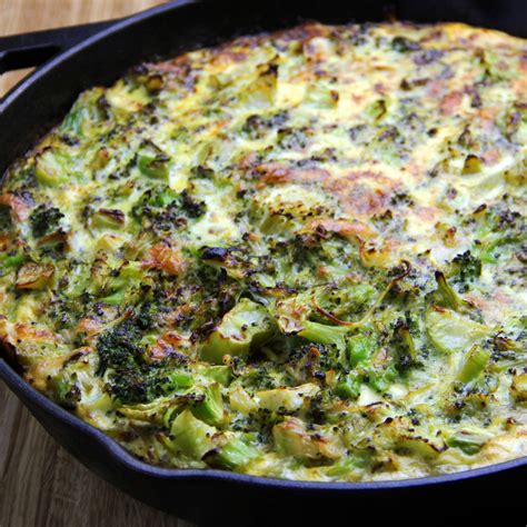 Spanish Broccoli Frittata - Healthy School Recipes