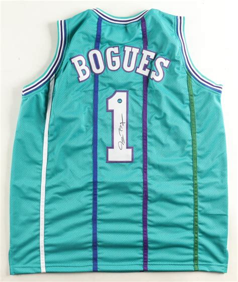 Muggsy Bogues Signed Jersey (AWM) | Pristine Auction