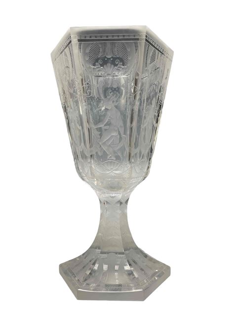 At Auction: Simon Gate, ORREFORS Art Deco Nudes Chalice by Simon Gate (Swedish 1883-1945)
