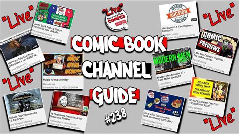 Comic Book Content Channels Ep#238, New Comics, Marvel Comics, DC ...