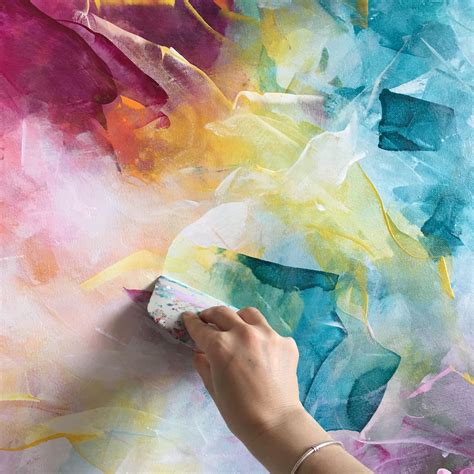 Abstract Acrylic Painting