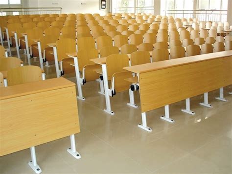 【上海理工大学】阶梯教室课桌椅案例分享-祥聚座椅