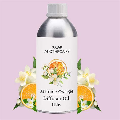 Jasmine Orange Diffuser Oil For Relax Calm Mood, Homely Fragrance ...