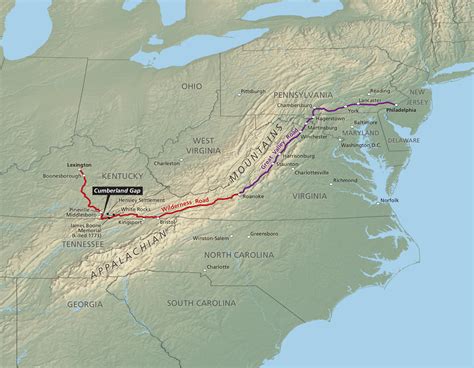 Cumberland Gap Maps | NPMaps.com - just free maps, period.