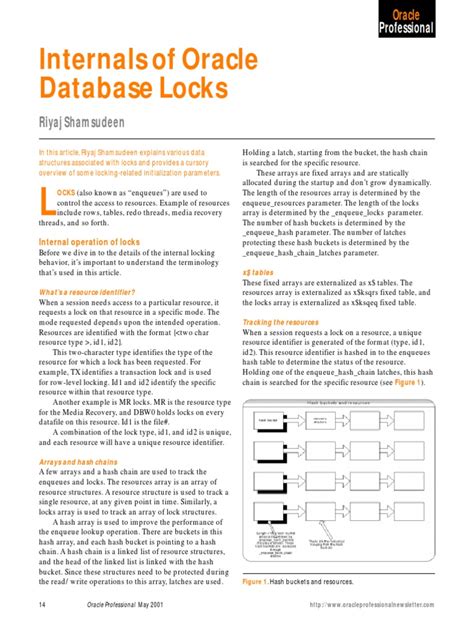Image result for How to Detect Locks in Oracle Database