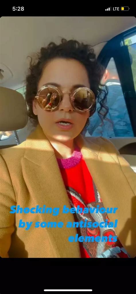 'Please Think Before You Talk': Protesting Farmers Stop Kangana's Car ...