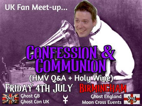 Confession & Communion: Birmingham Fan Meet, hmv, Birmingham, 4 July ...