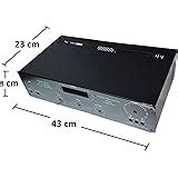 Quality Cabinet for Amplifier Box Body only Black Color: Amazon.in ...