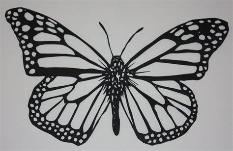 Butterfly Paper Template - Printable Word Searches