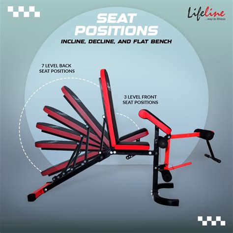 Adjustable Bench with Preacher Curl and Leg Extensions – Nfinity ...