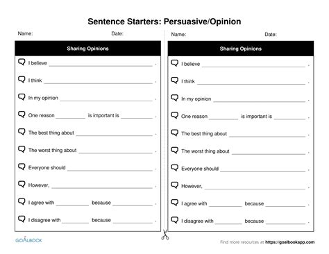 Sentence Starters For Persuasive Writing Grade 3 at Kevin Blankenship blog