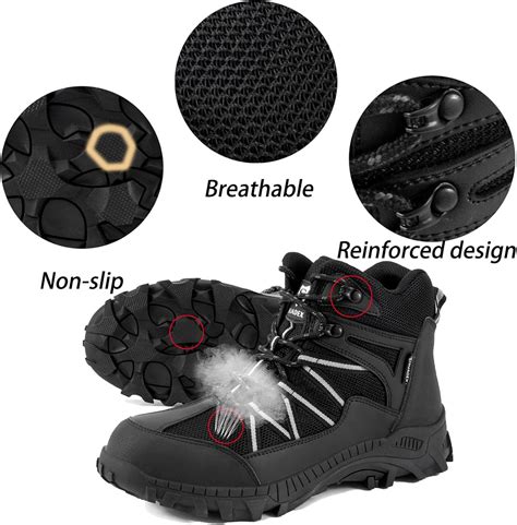 SUADEX Steel Toe Boots for Men Work Construction India | Ubuy