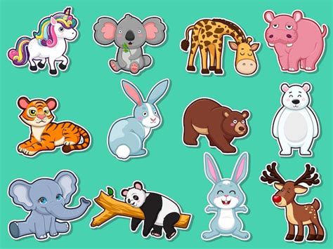 Images de Sticker Animal – Téléchargement gratuit sur Freepik