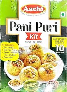 Pani Puri Kit, Ready-to-Cook, 133g- Pack of 2 (Aachi) : Amazon.in: Home ...