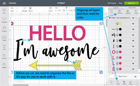 Image result for Cricut How to Print Using Multiple Colors