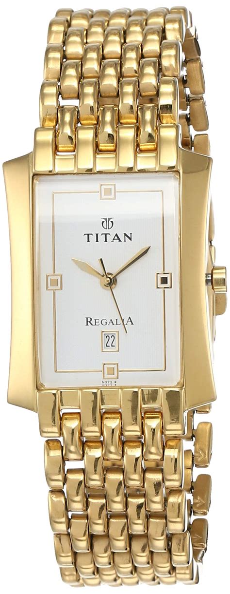 Buy Titan Regalia Analog White Dial Men's Watch NM1927YM04/NN1927YM04 ...