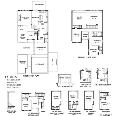 Presidio Floor Plan by New Home Builder Newmark Homes | Austin Point in ...