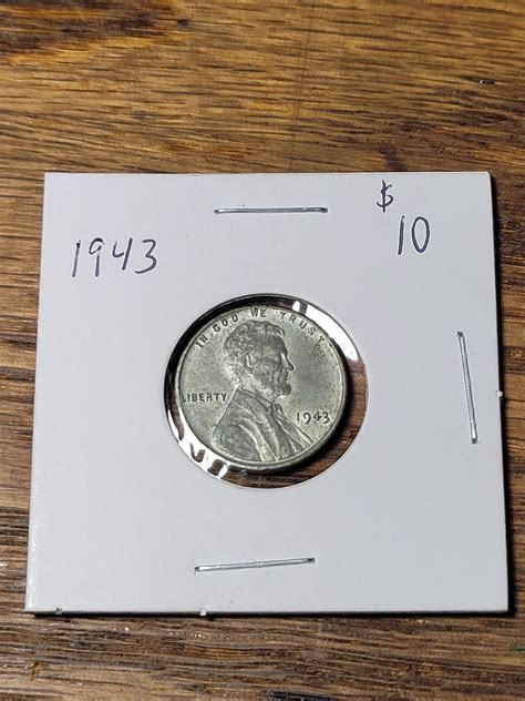 1943 steel cent - For Sale, Buy Now Online - Item #953615