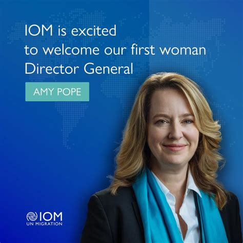 Amy Pope Makes History as First Woman Director General of IOM | IOM Croatia