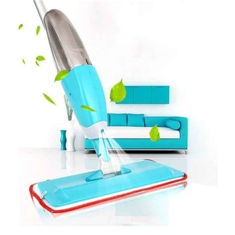 UI Intros Aluminium Microfiber Floor Cleaning Spray Mop with Removable ...