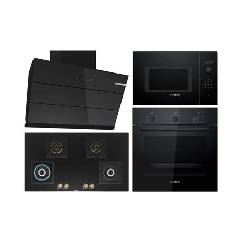 Bosch Built In Oven HBF011BA1I + Bosch Built-In Microwave Series 6 ...