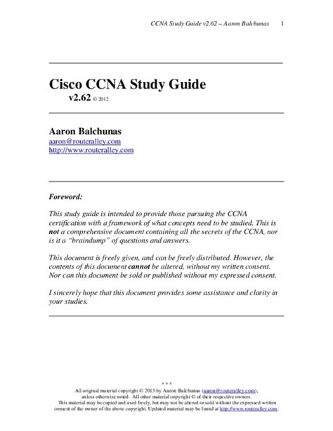 CCNA Study Guide PDF 的图像结果