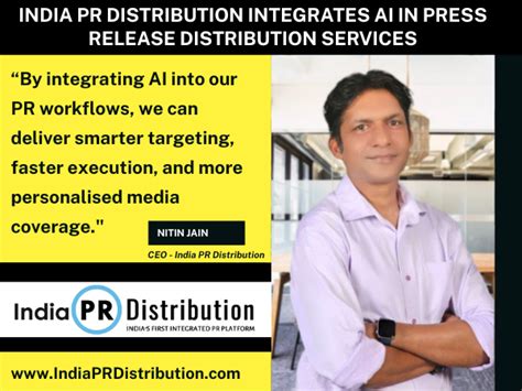 India PR Distribution Integrates AI in Press Release Distribution Services