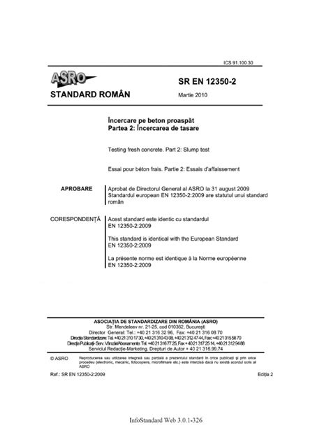 SR en 12350-2 2009 | PDF