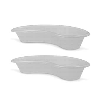OTICA Plastic Kidney Tray 8'' Medium Kidney Shaped Emesis Basin ...