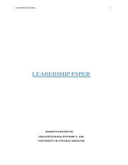 Image result for Leadership Paper