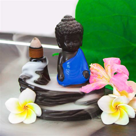 iHandikart Handicrafts Buddha Dhoop/Incense Holder/Smoking Fountain ...