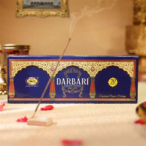 Darbari Incense Sticks: Set of 2 fragrances (Red & Blue) – Cycle.in