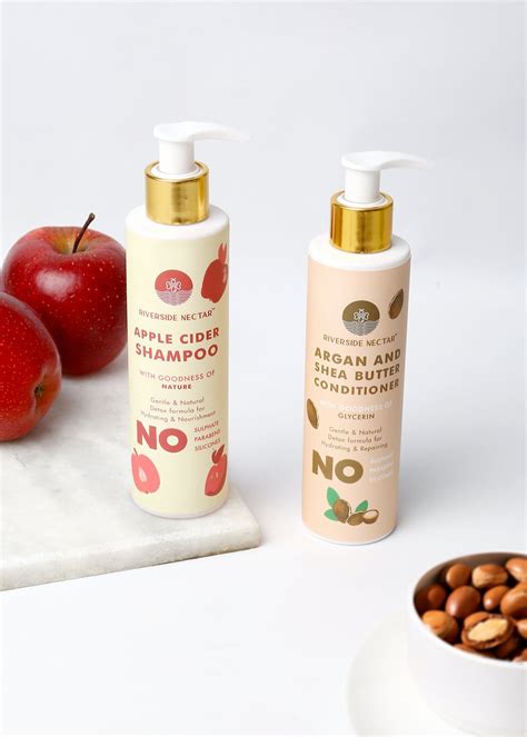 Get Unisex Set of Apple Cider Anti Dandruff Shampoo & Argan Hydrating ...