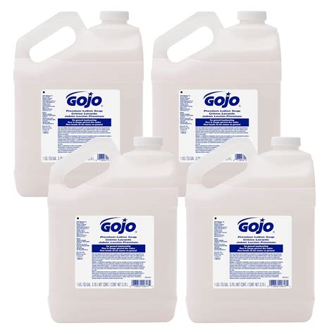 Buy GOJO Premium Lotion Soap, Waterfall Fragrance, Gallon Pour Bottles ...
