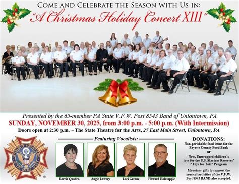 Christmas Holiday Concert XIII, Downtown Uniontown, 30 November 2025 ...