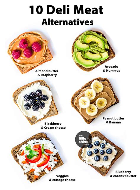 10 Deli Meat Sandwich Alternatives - The Little Shine